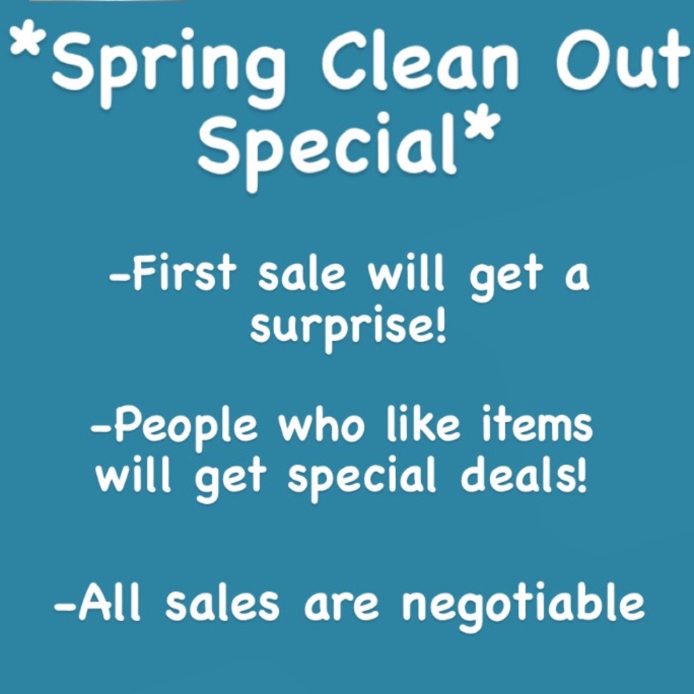 SPRING SALE!